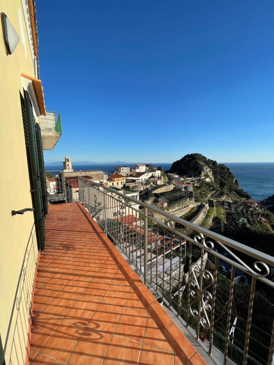 Natural landscape, View (from property/room), Balcony/Terrace, Sea view