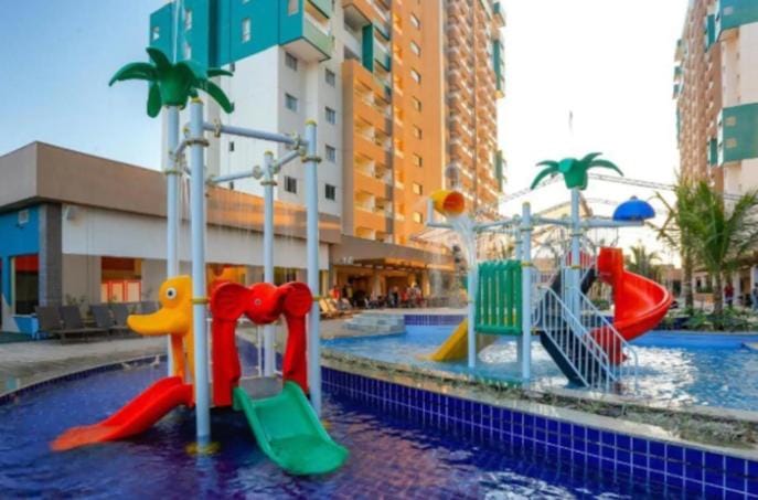 Enjoy - Olimpia Park Resort - Em frente ao Park - Ap 1 Dorm Apartment hotel in Olímpia