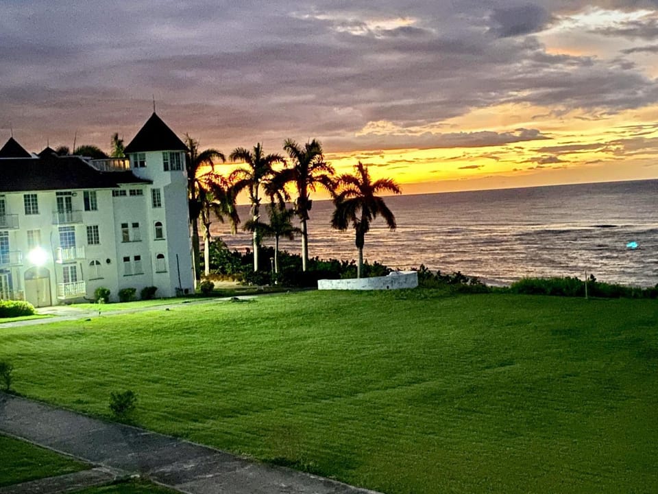 Property building, Sunset