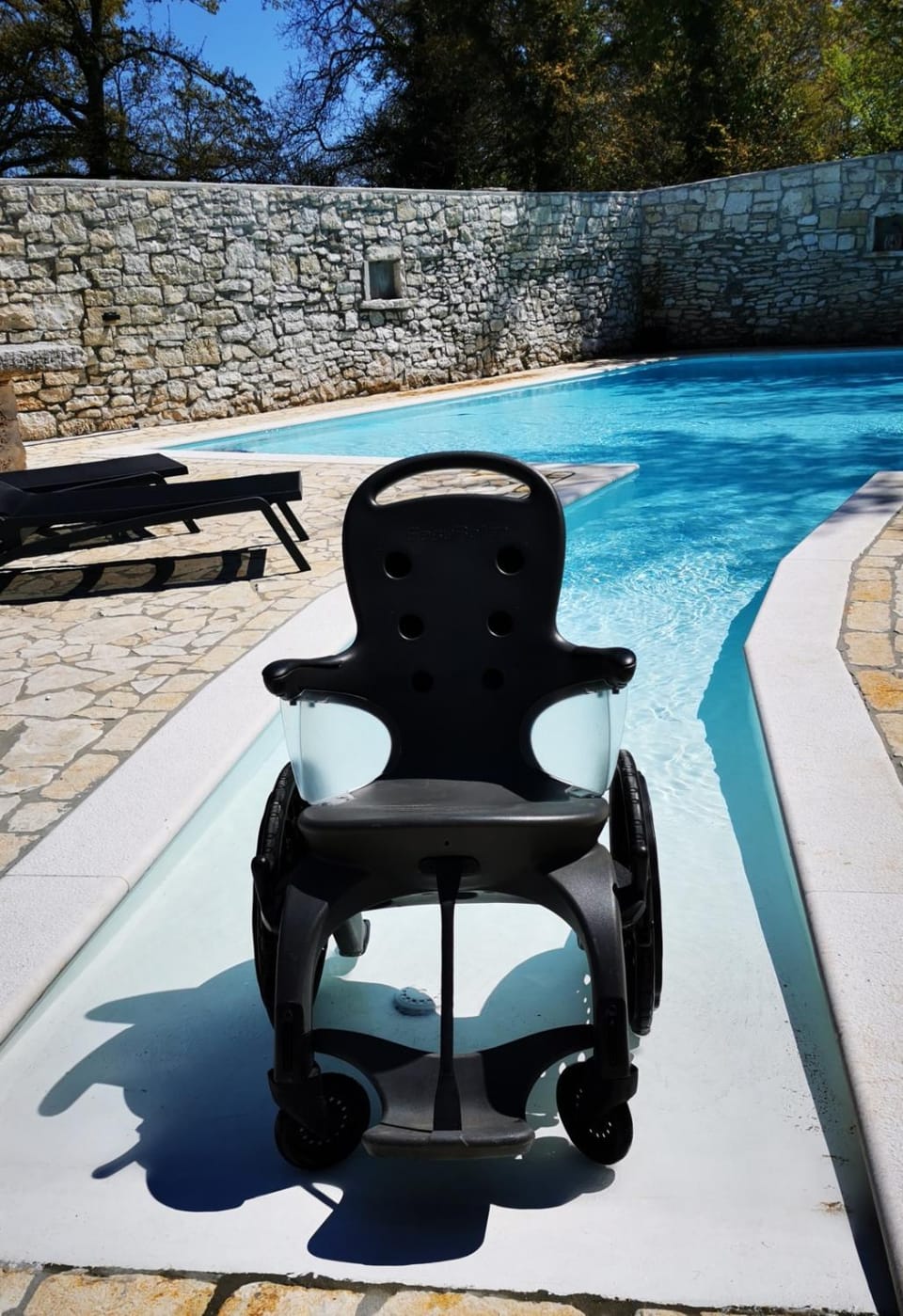 Swimming pool, Facility for disabled guests, sunbed, sunbed