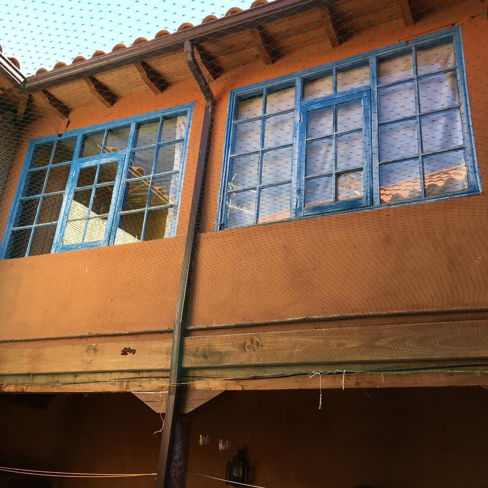 Property building, Patio
