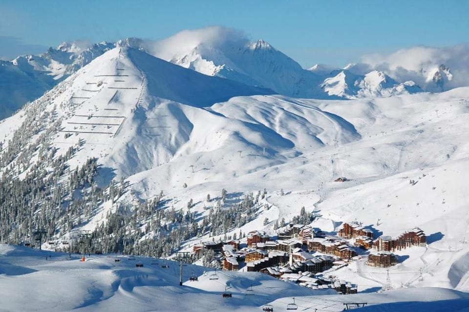 Day, Natural landscape, Winter, Mountain view