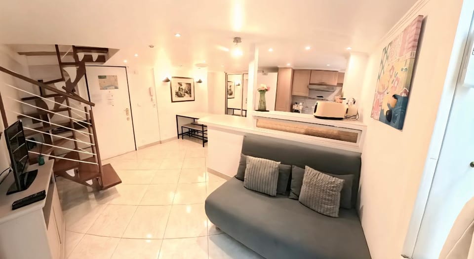 Kitchen or kitchenette, Living room, Photo of the whole room, Seating area