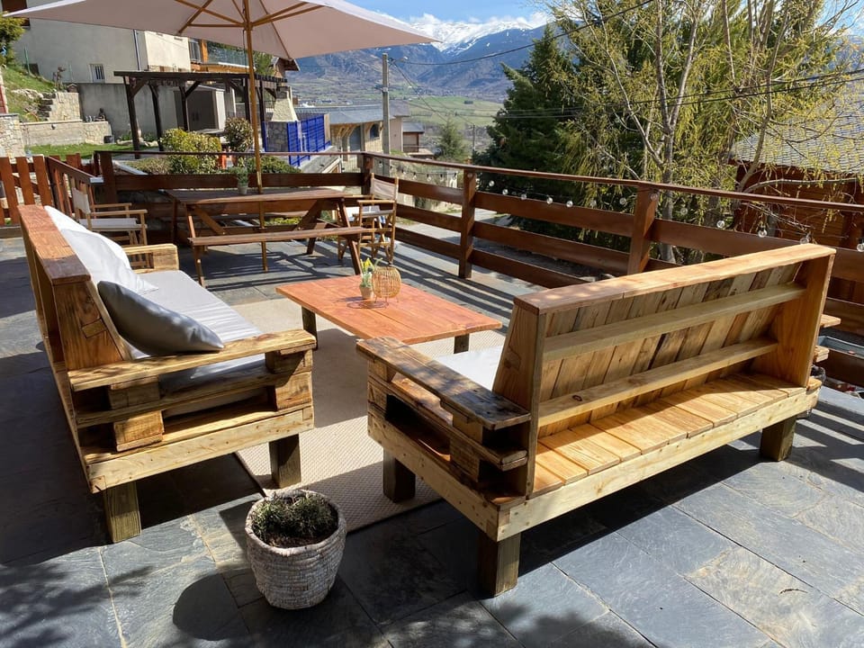 Balcony/Terrace, Mountain view