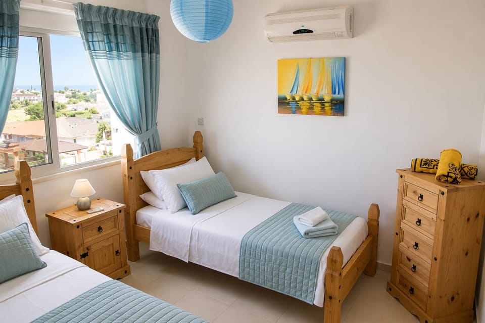 Bedroom, hair dryier, air conditioner