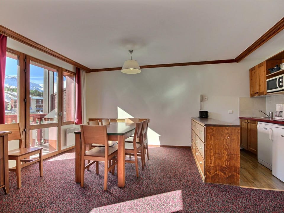 Grand 3 pièces au dernier étage avec vue sur pistes, animaux admis - FR-1-455-204 Apartment in Mâcot-la-Plagne