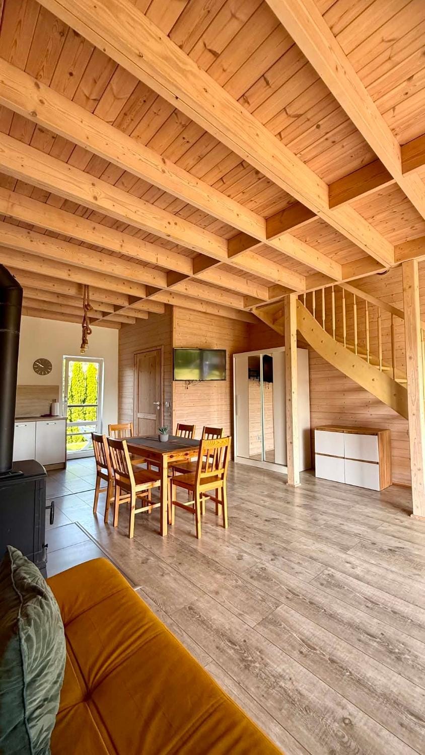 SŁONECZNE TARASY Nature lodge in West Pomeranian Voivodeship, Poland