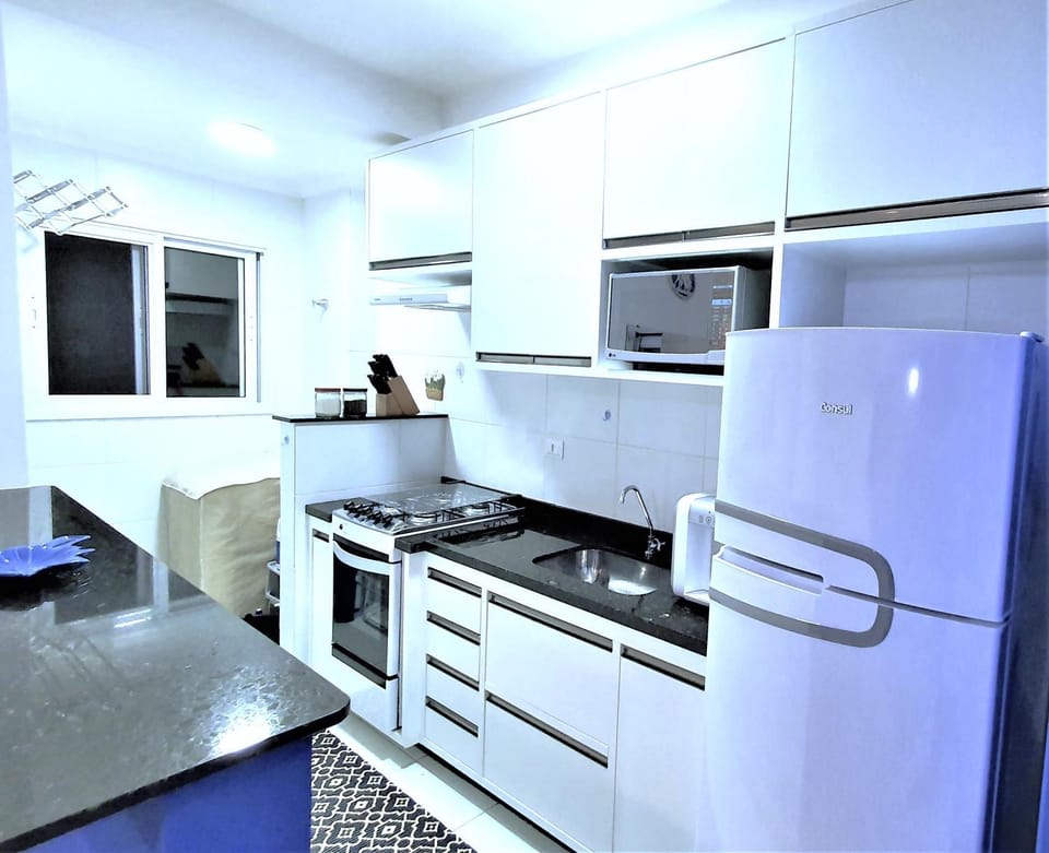 Apto 1 Novo com Varanda Gourmet, Piscina, Sauna e Sala Jogos - UBATUBA Apartment in Ubatuba