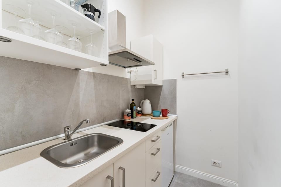 Kitchen or kitchenette, kitchen