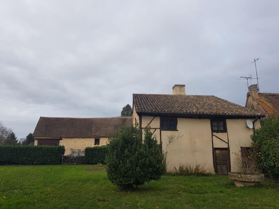 Property building, Garden view