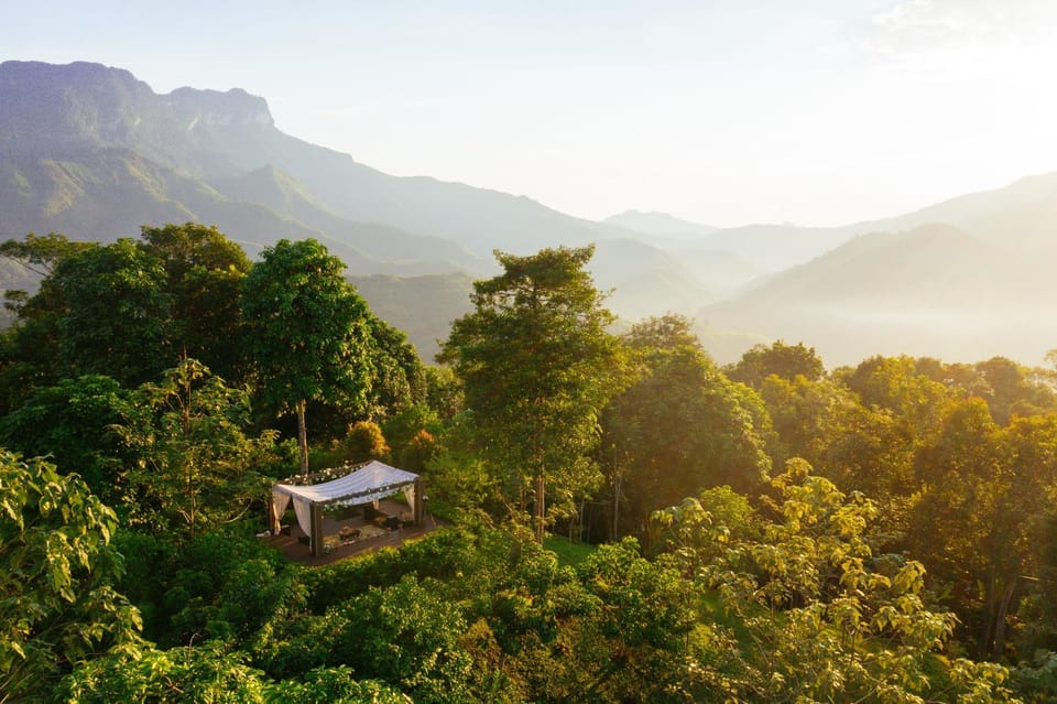 Natural landscape, Balcony/Terrace, Mountain view, Sunset