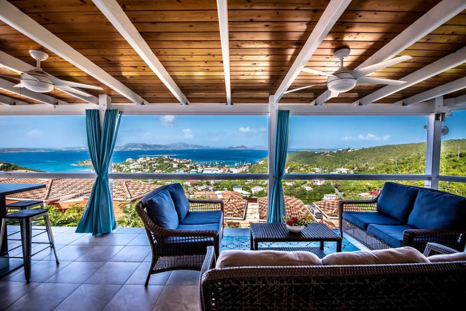 Fantastic Penthouse at Sunset Serenade Suites Apartment in Cruz Bay