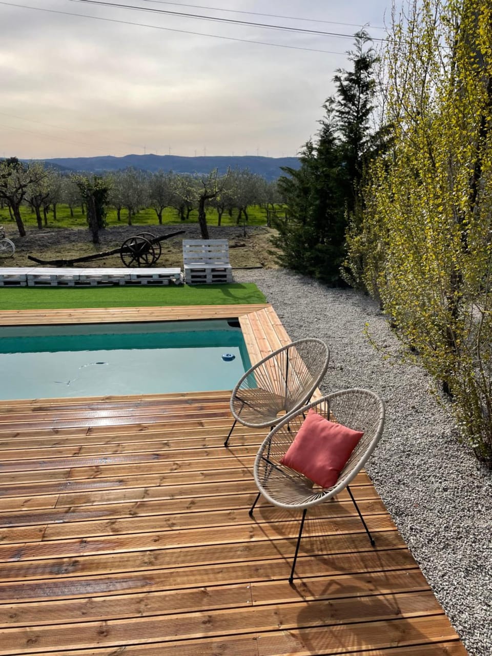 Natural landscape, Swimming pool