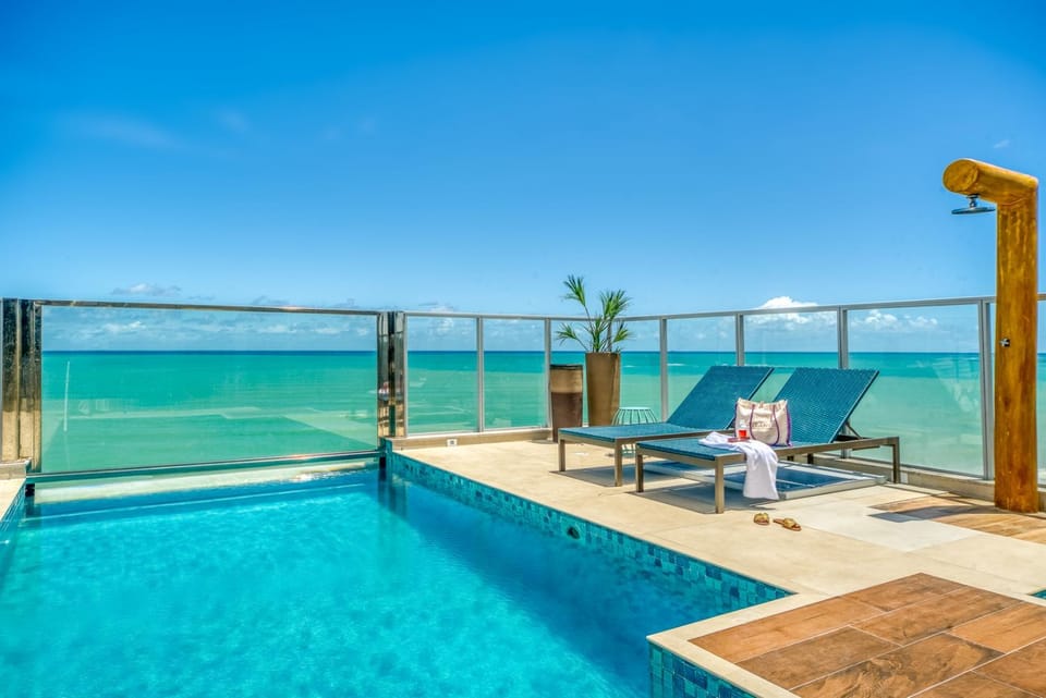 Balcony/Terrace, Pool view, Sea view, Swimming pool, Swimming pool