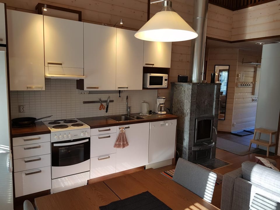Kitchen or kitchenette, dishwasher, oven, stove, toaster, kitchen