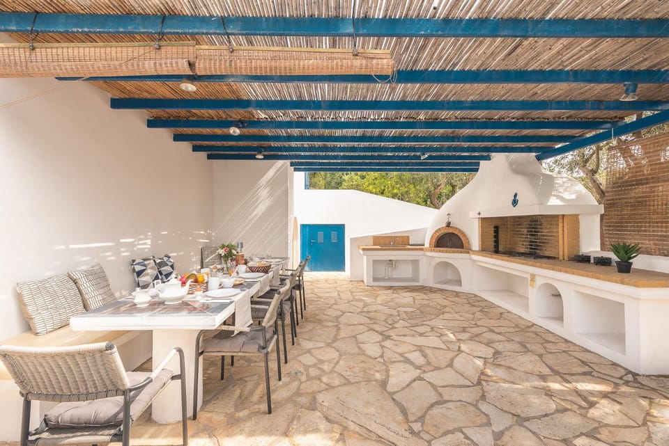 Summer Villa Pasiphae Private Pool - BBQ -Beach 2min Villa in East Attica Regional Unit, Greece
