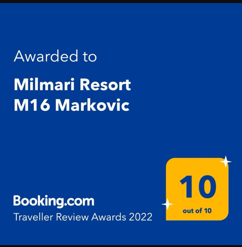 Milmari Resort M16 Markovic Apartment in Serbia