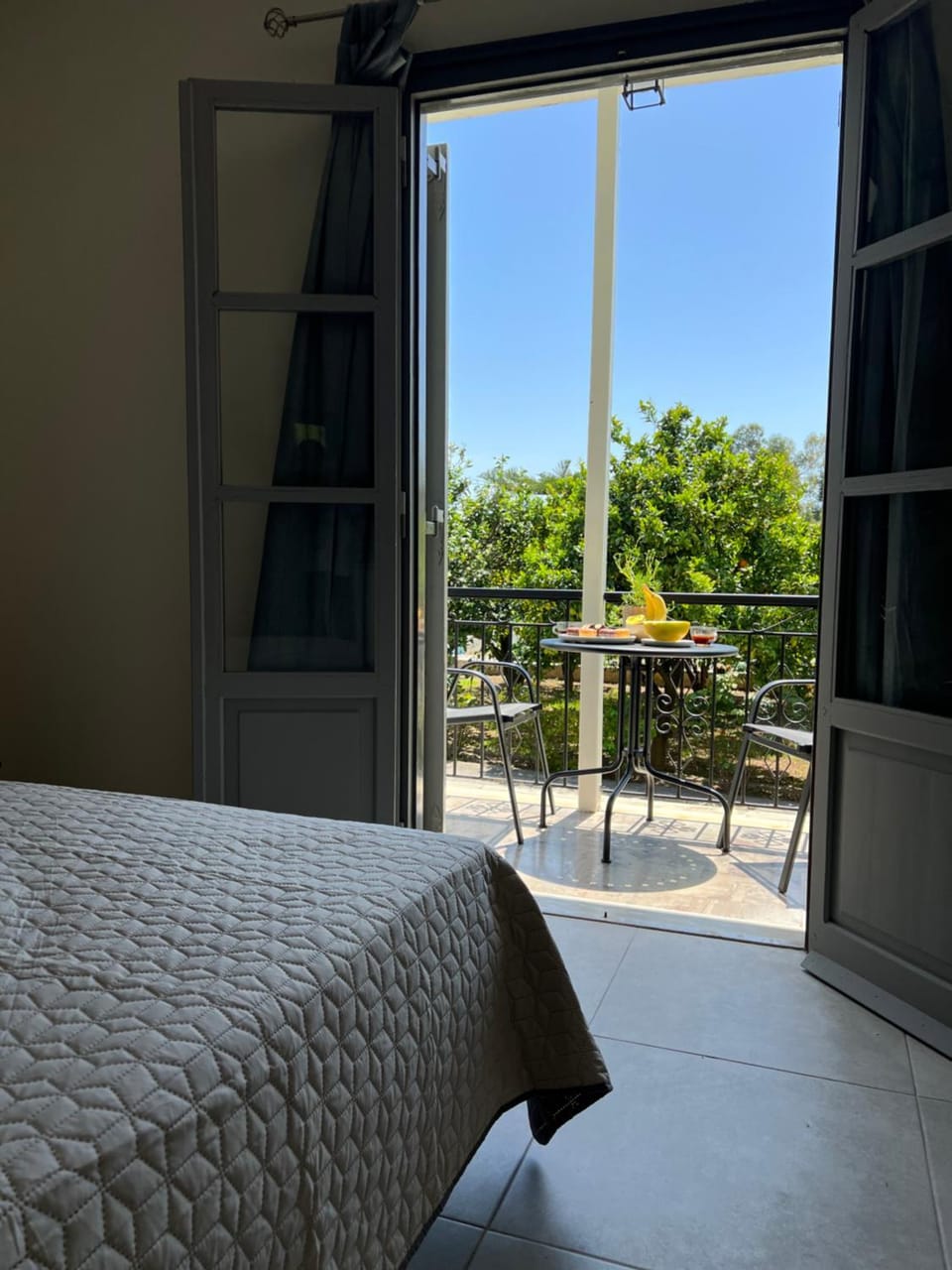 View (from property/room), Balcony/Terrace, Bedroom
