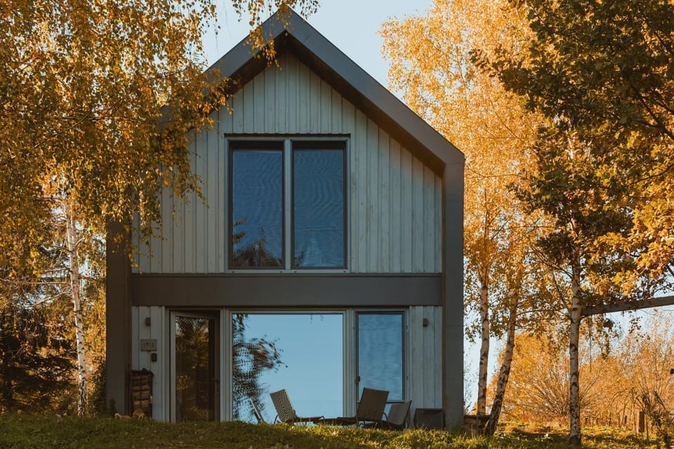 Property building, Garden view