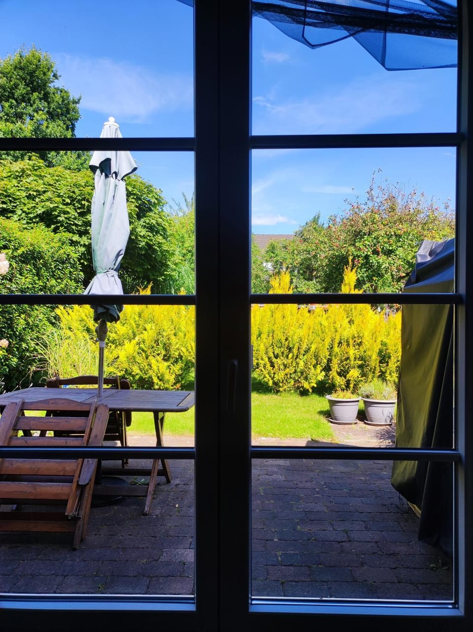 Balcony/Terrace, Garden view
