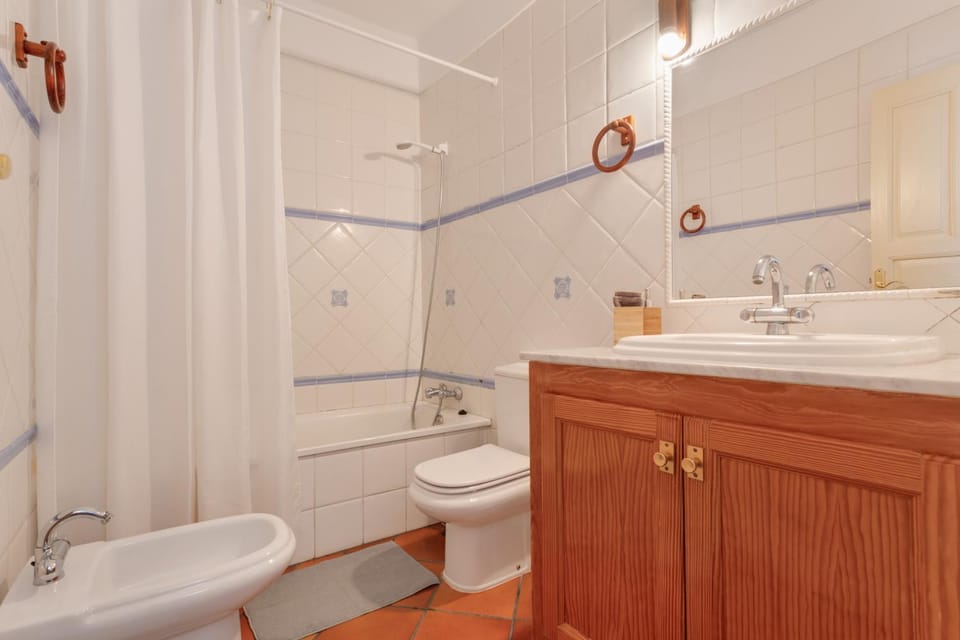 Bathroom, Living room