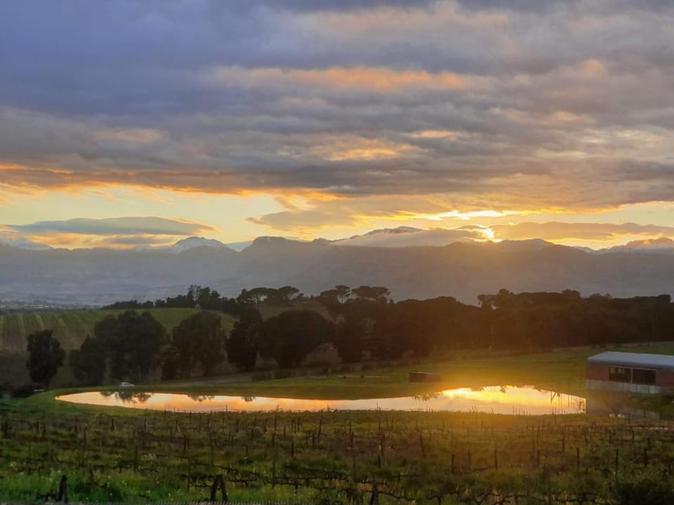 Lake view, Sunset