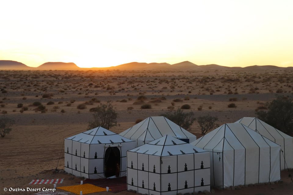 Ouzina Desert Camp Luxury tent in Morocco
