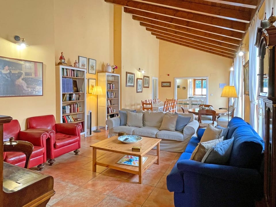 Library, Living room, Seating area