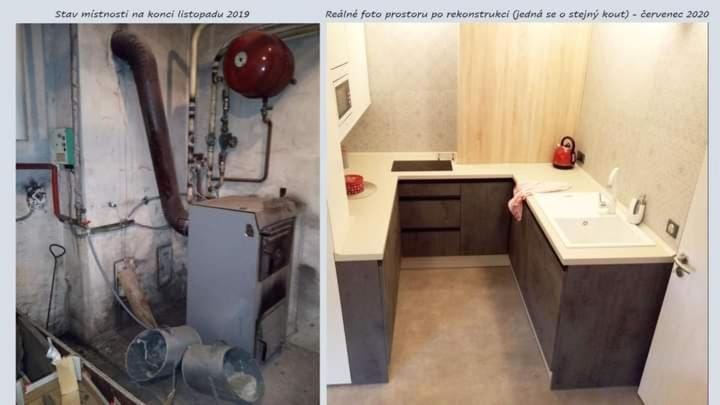 Kitchen or kitchenette