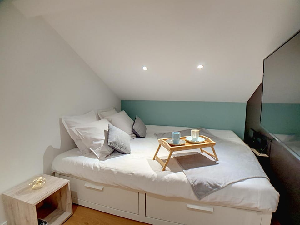 Bed, TV and multimedia