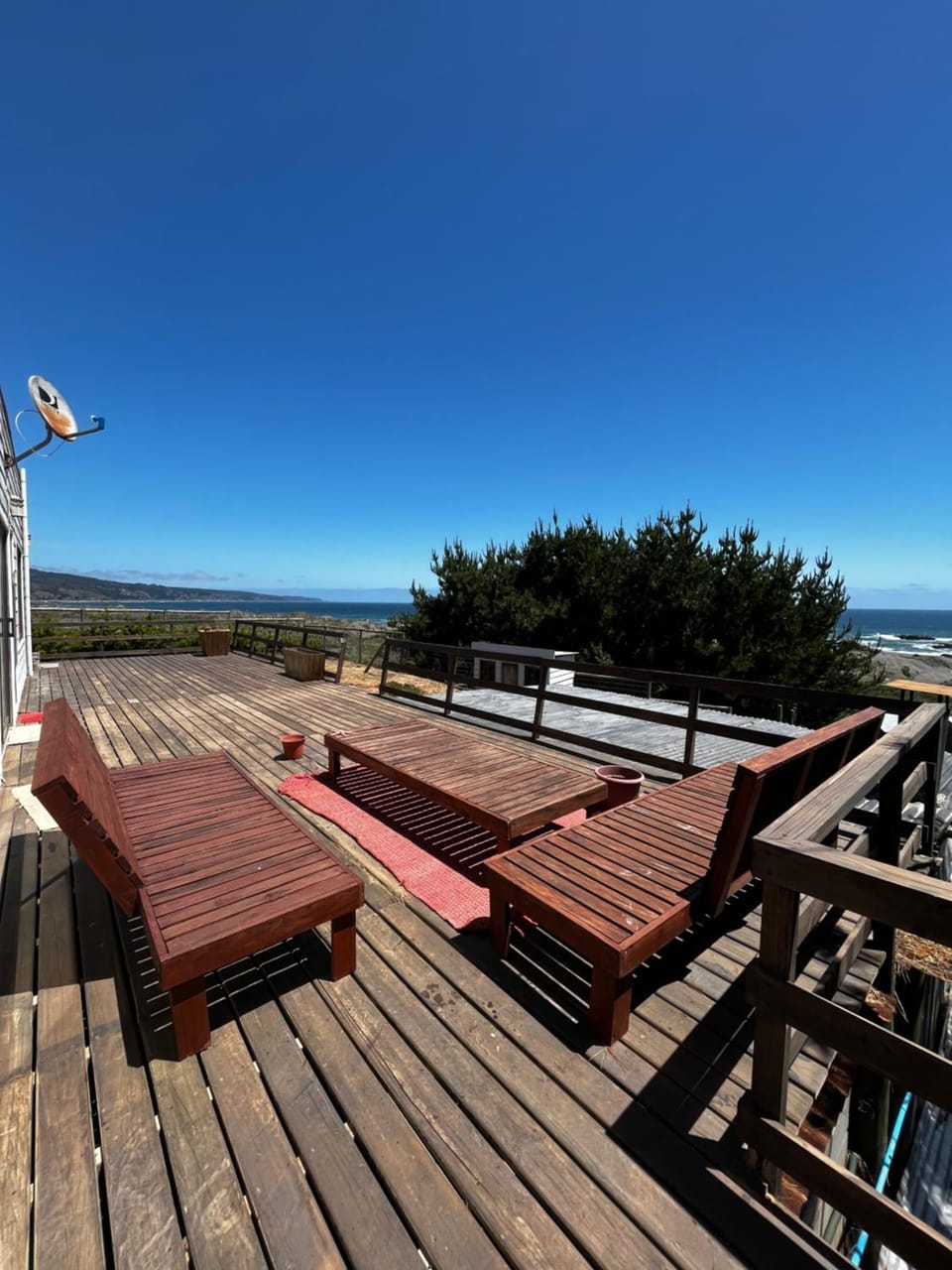 Refugio del mar - cabaña frente al mar en Curanipe con terraza y jardin Apartment in Maule