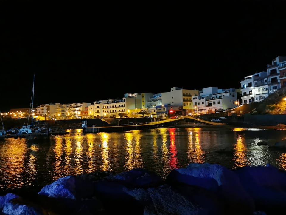 Night, Natural landscape, City view