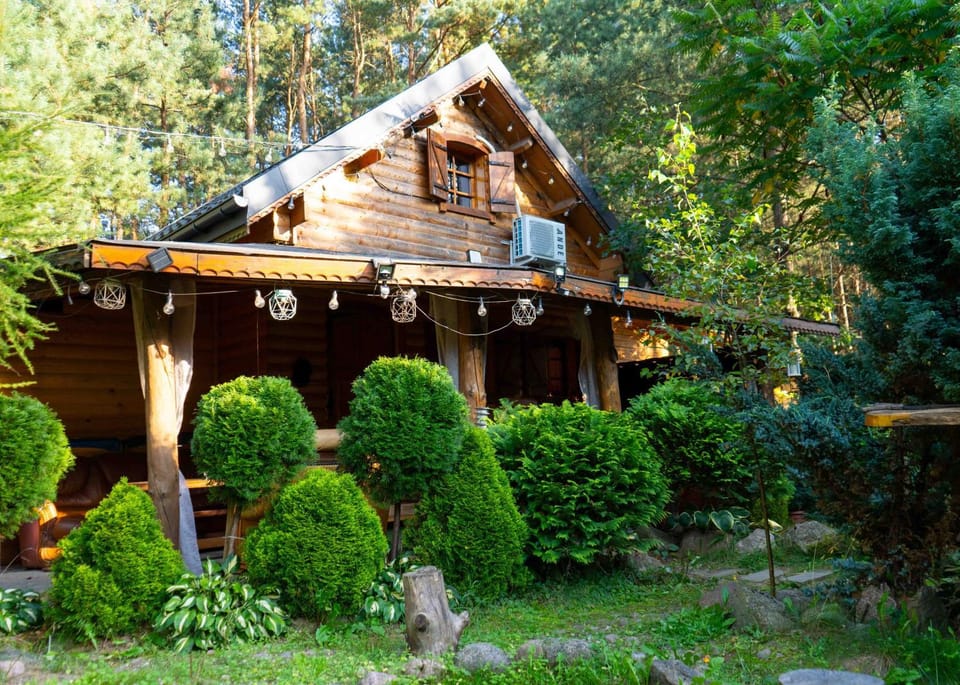 Domek w Ogrodzie Całoroczny 800m od Parku Wodnego Suntago Ranczo Gold Mania House in Masovian Voivodeship