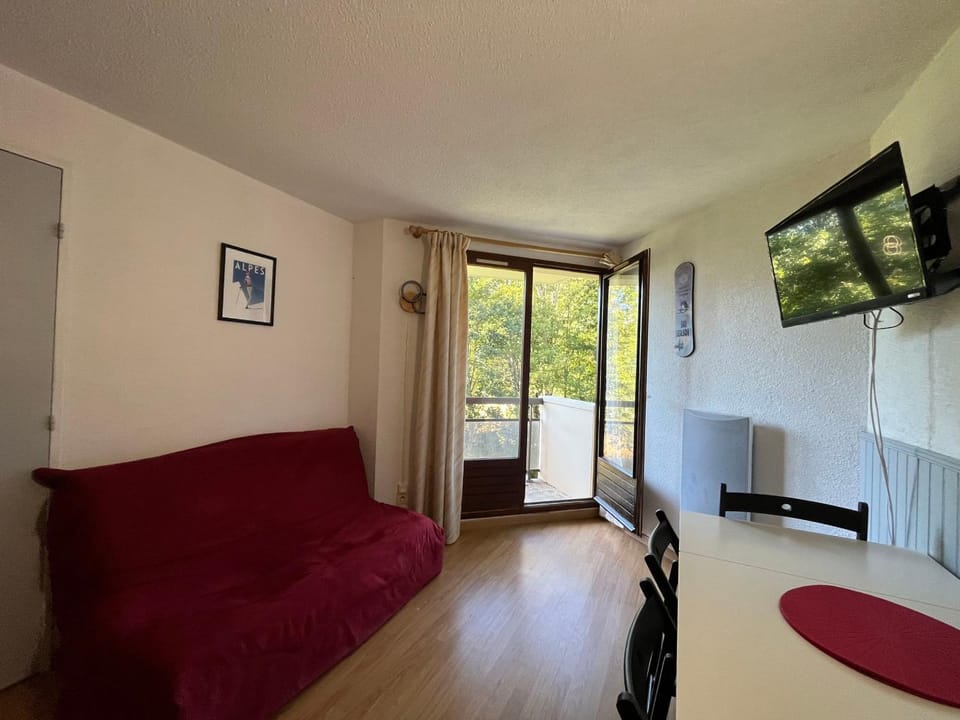 Charmant T2 à 200m de la télécabine avec balcon vue montagnes - FR-1-165A-82 Cabin in Uvernet-Fours