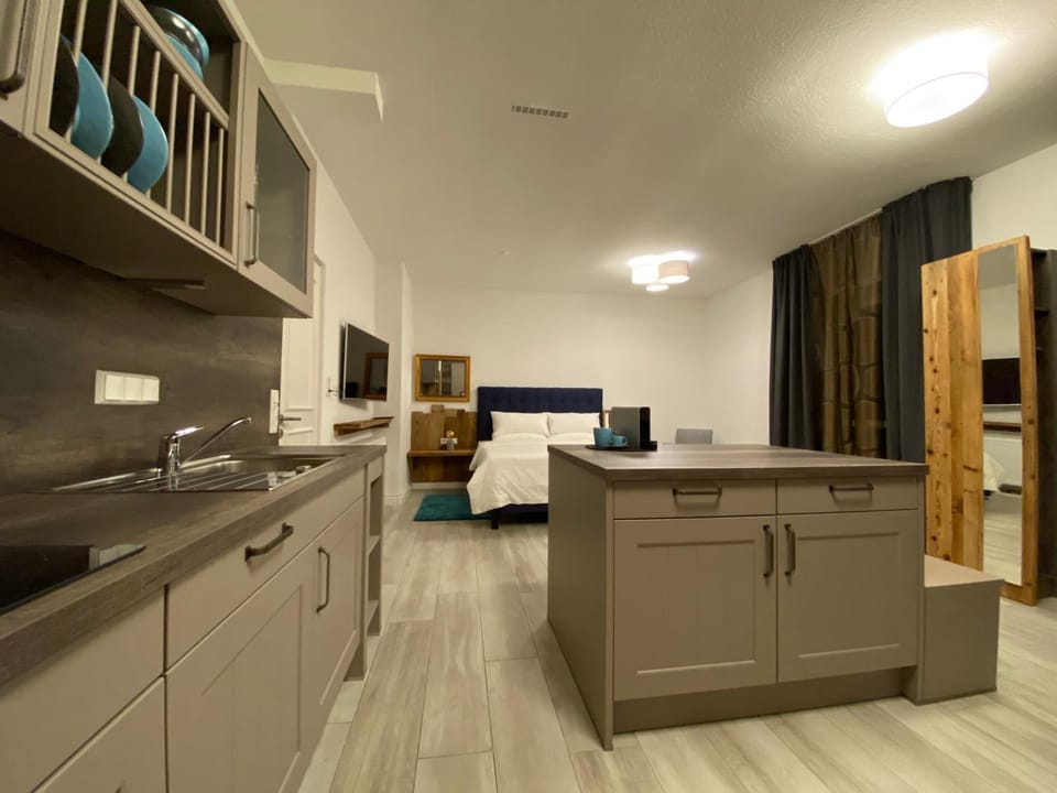 Kitchen or kitchenette, Photo of the whole room, Bedroom