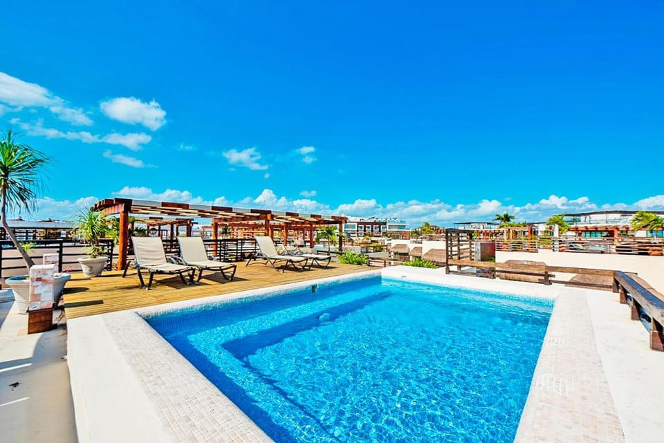 Balcony/Terrace, Pool view, Swimming pool