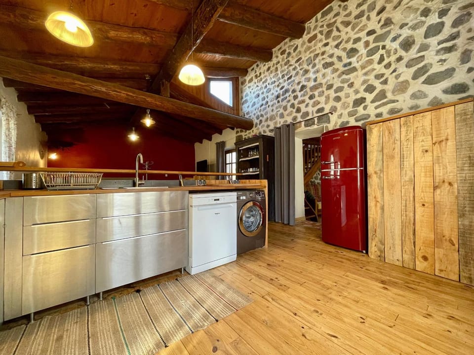 Maison pittoresque à Arlempdes avec cheminée et terrasse - FR-1-582-114 House in Auvergne-Rhône-Alpes