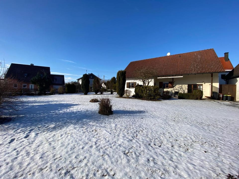 Property building, Day, Natural landscape, Winter