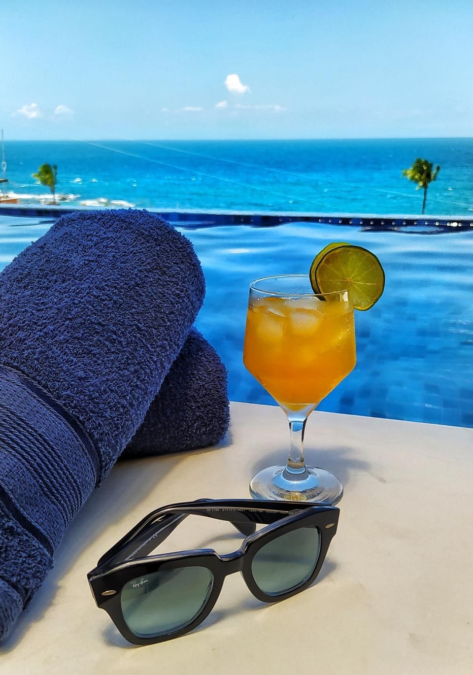 Day, Natural landscape, Pool view, Sea view, Swimming pool