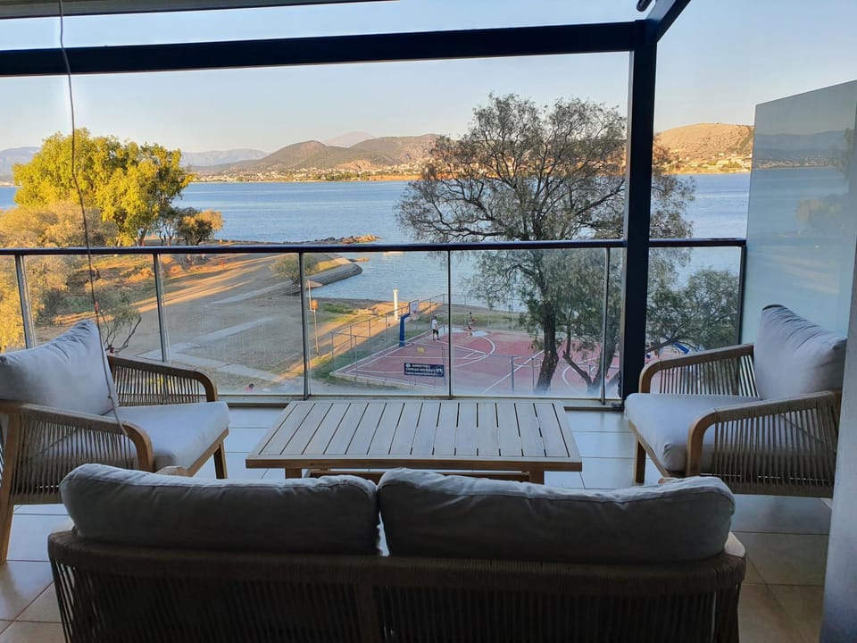 Balcony/Terrace, Seating area, Sea view