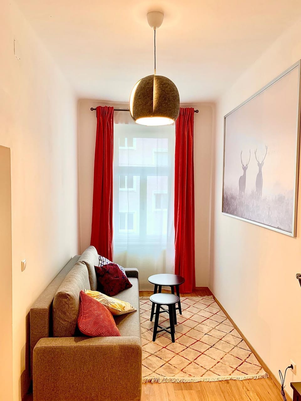 Living room, Bedroom, bunk bed