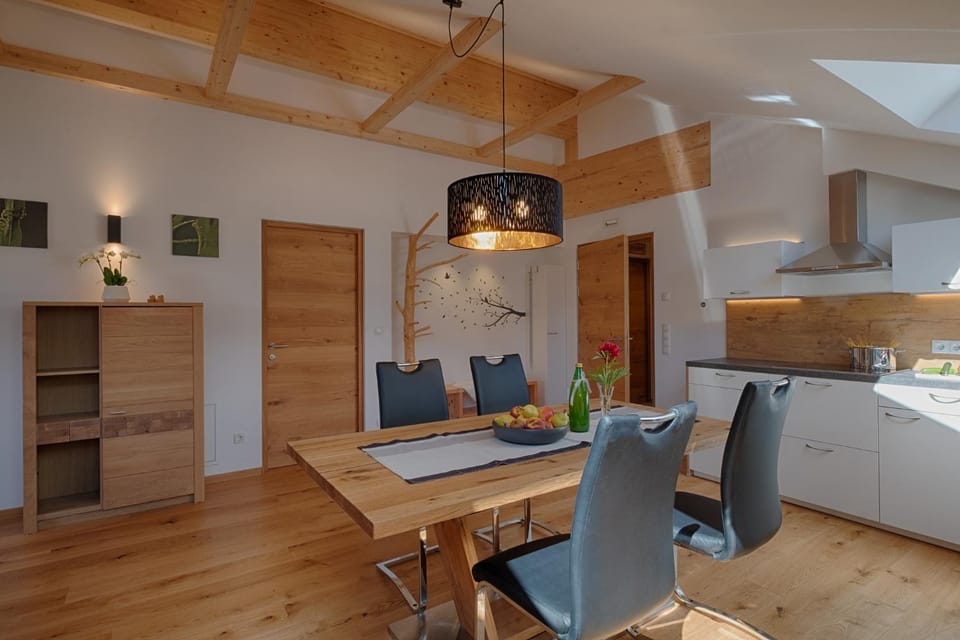 Kitchen or kitchenette, Living room, Photo of the whole room, Dining area