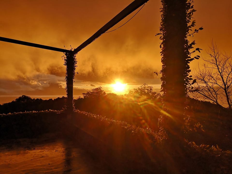 Natural landscape, Sunset