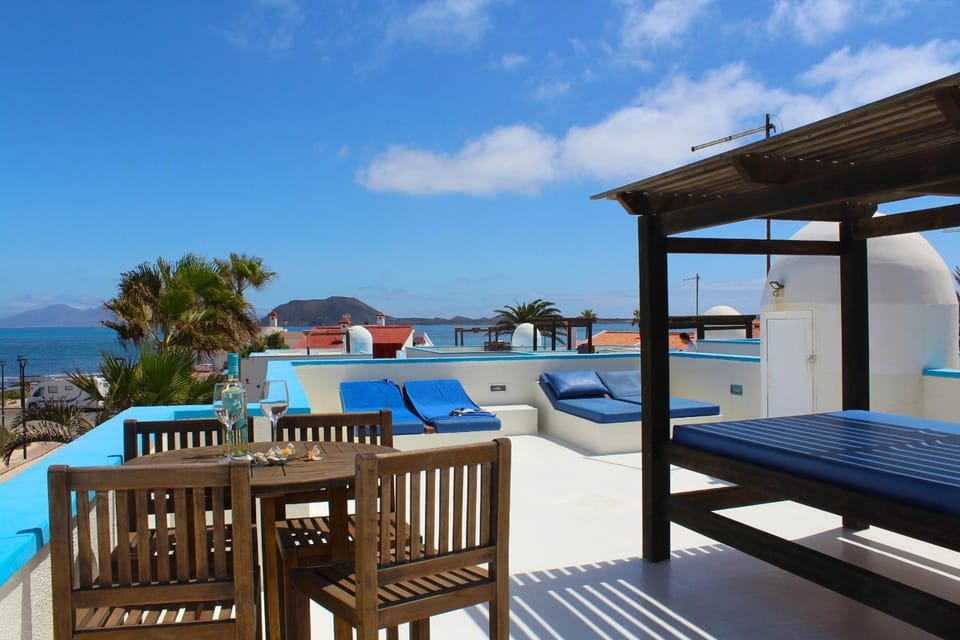 Solarium, Sea view, sunbed