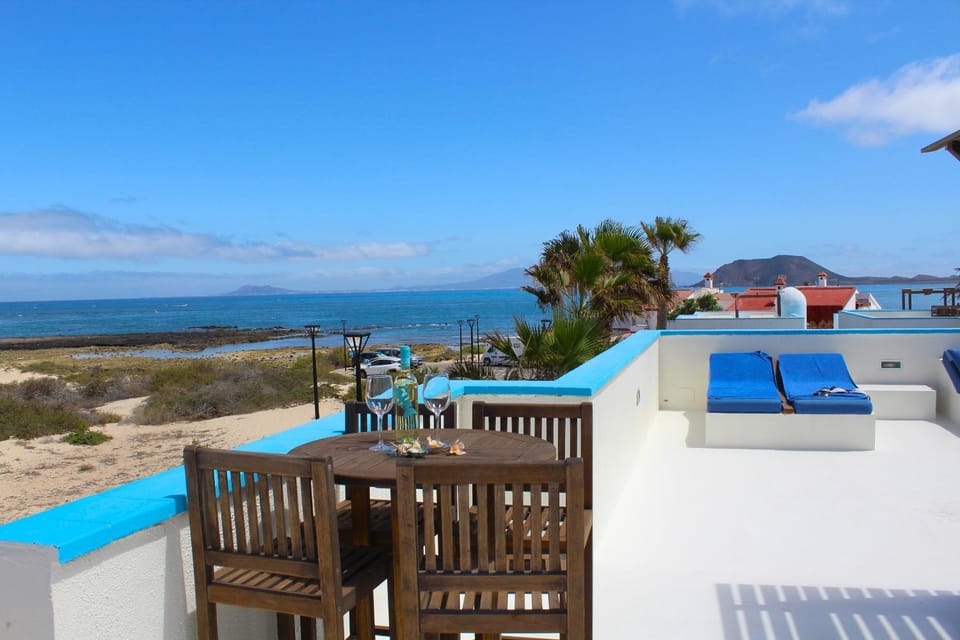Solarium, Sea view, sunbed