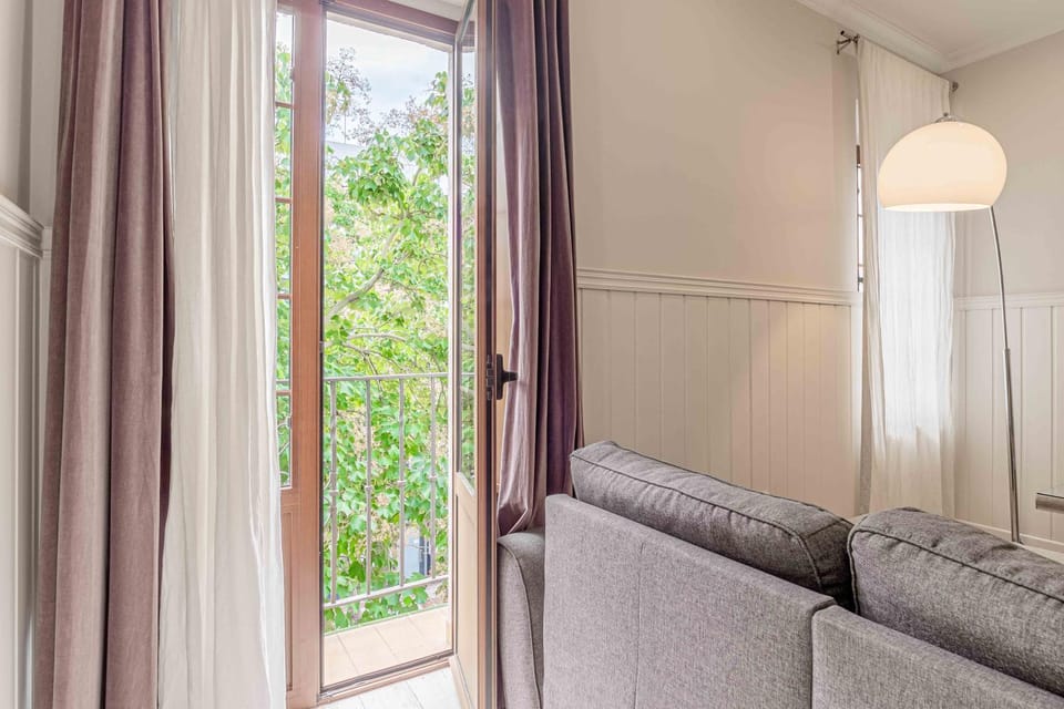 View (from property/room), Balcony/Terrace, Living room, Photo of the whole room, Seating area