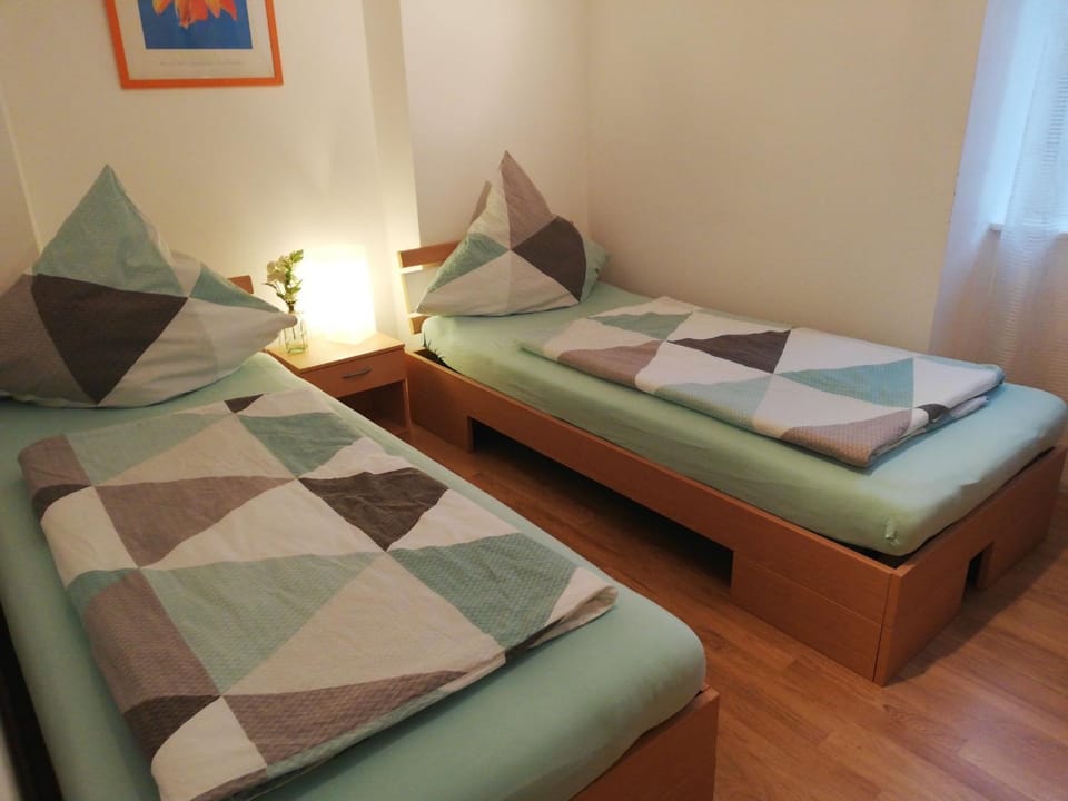 Property building, Living room, Bedroom