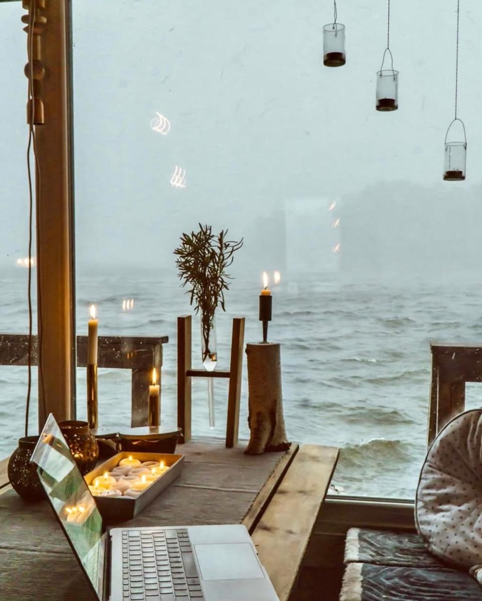 Dining area, Sea view