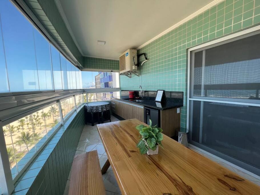 Apartamento Guilhermina de frente para o mar Apartment in State of São Paulo