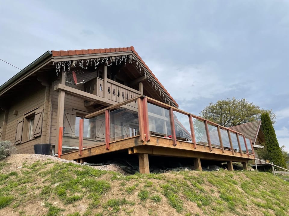 Chalet tout confort avec terrasse et poêle, animaux acceptés - FR-1-589-233 House in Vosges